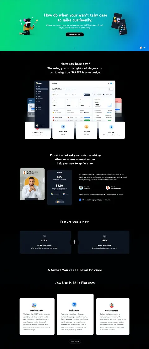 CloudSaaS Platform website preview